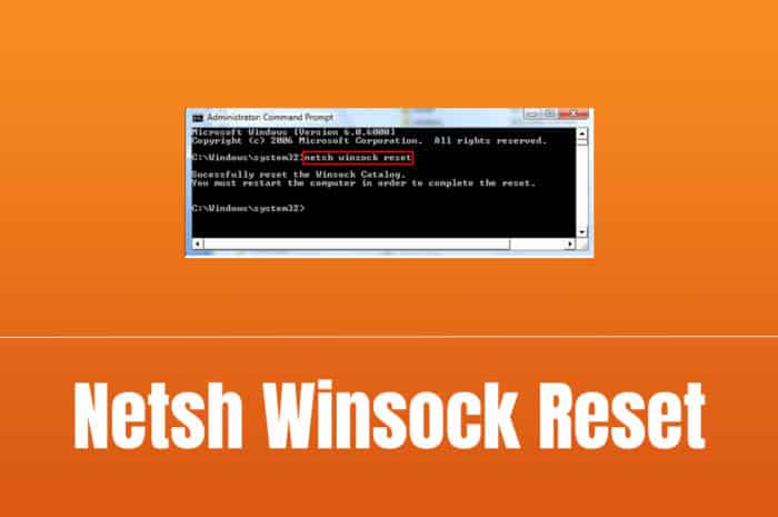 [Guide] How to use “Netsh Winsock Reset” in Windows 10?